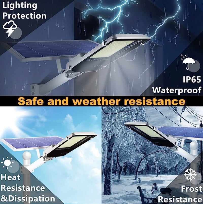 1000W Solar Street Light – High Lumen Outdoor Waterproof LED Lighting