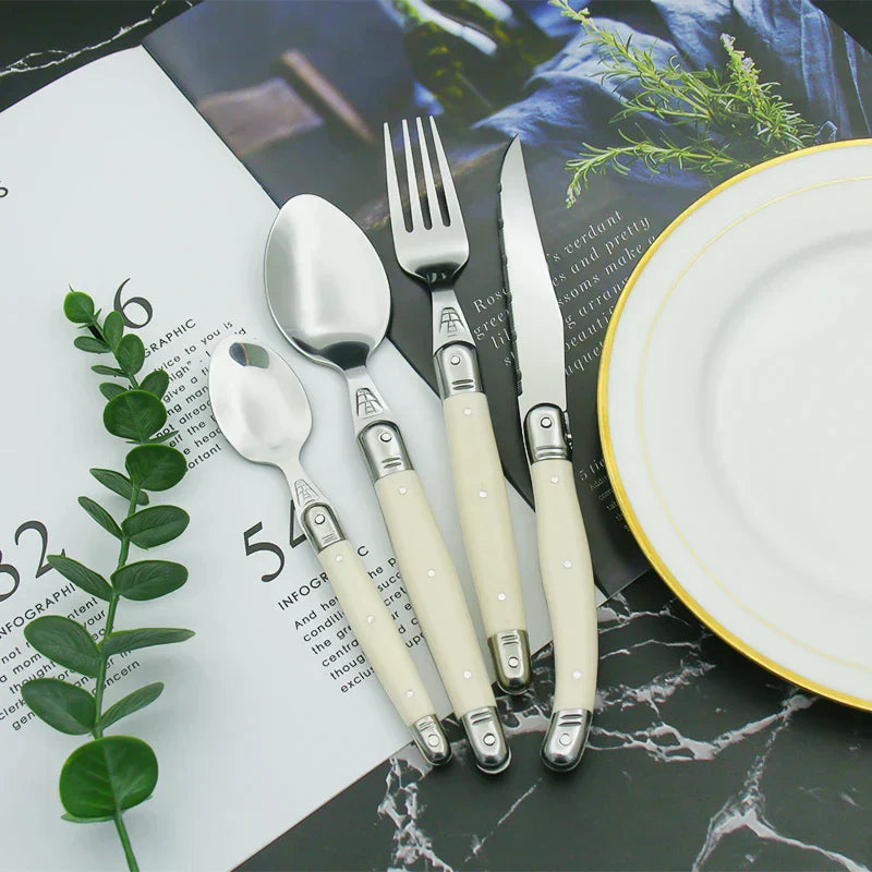 Laguiole Ivory Steak – Premium Cutlery for Elegant Dining