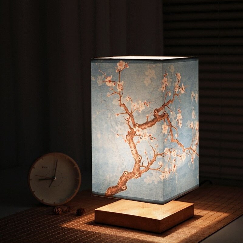 Japanese-Scandi Table Lamp – Zen-Inspired Light for Bedroom and Living Room