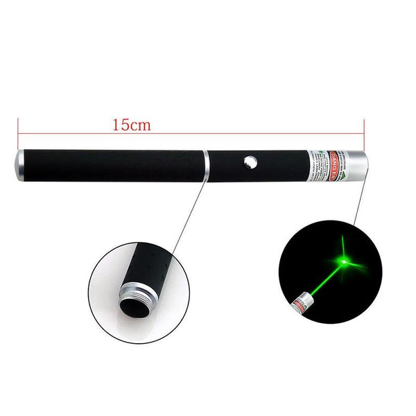 High-Power Laser Pointer – Precision Green, Blue, or Red Beam with Extended Range