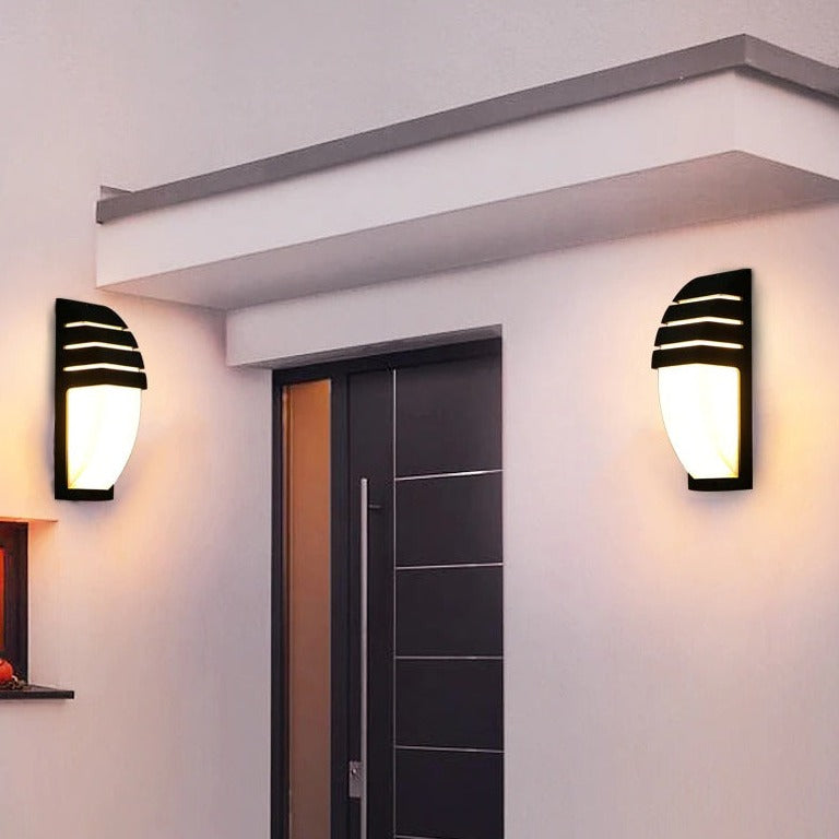 Modern LED Outdoor Wall Light – Waterproof with Radar Motion Sensor