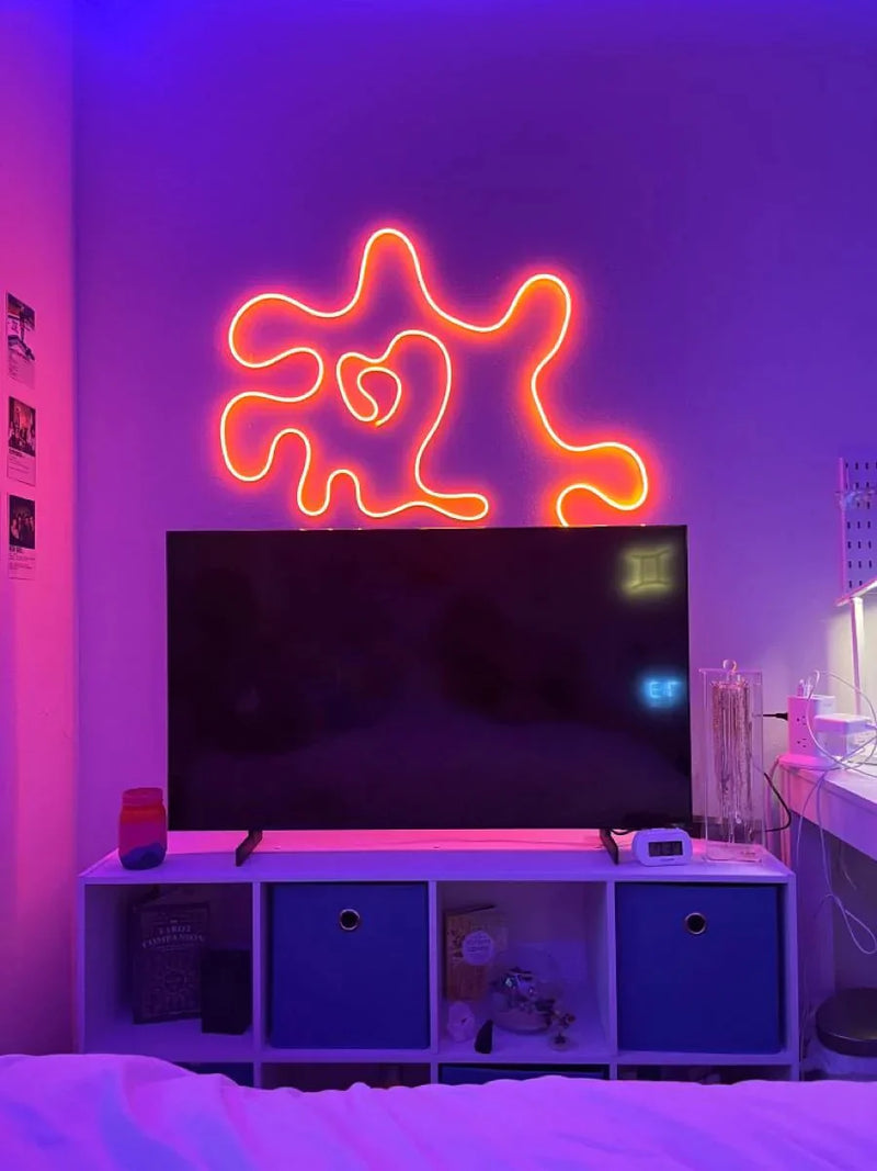 Neon Flex LED Light Strip – Customisable RGB Lighting for Modern Interior Décor