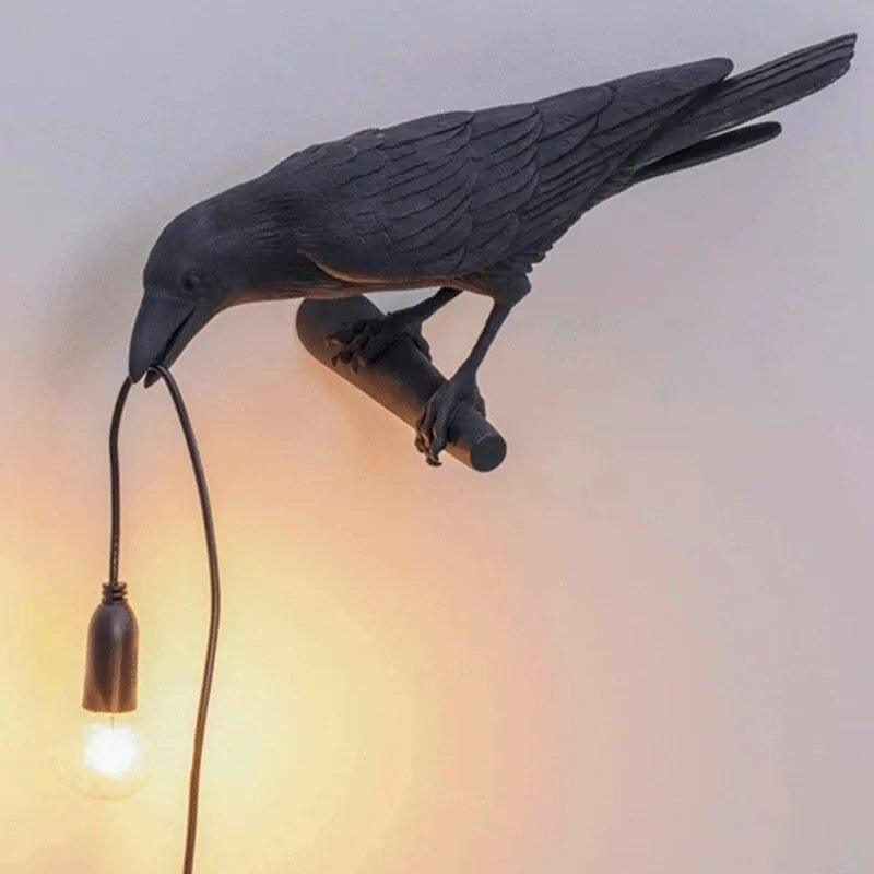 Frendorf Raven Table Lamp – Unique Decorative Bird Light for Home and Office