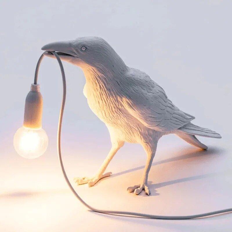 Frendorf Raven Table Lamp – Unique Decorative Bird Light for Home and Office