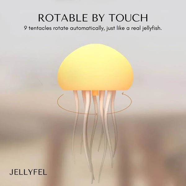 JellyGlow LED Jellyfish Lamp – Mesmerising Mood Light for Relaxation and Home Décor