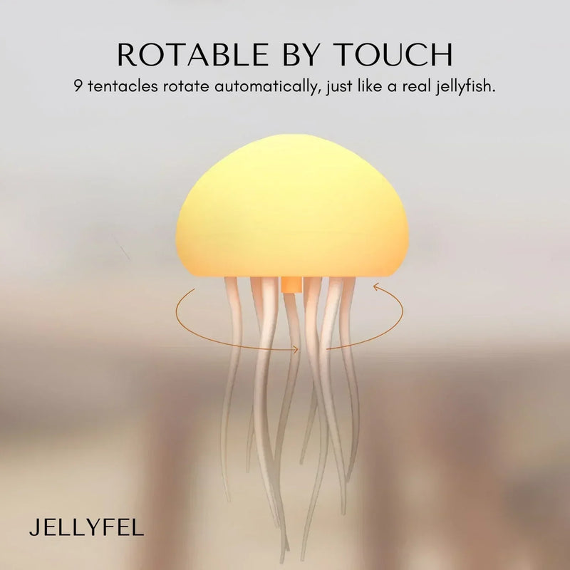 JellyGlow LED Jellyfish Lamp – Mesmerising Mood Light for Relaxation and Home Décor