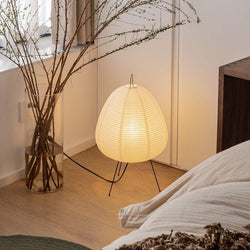 Japanese Rice Paper Table Lamp – Create a Warm and Cosy Ambience