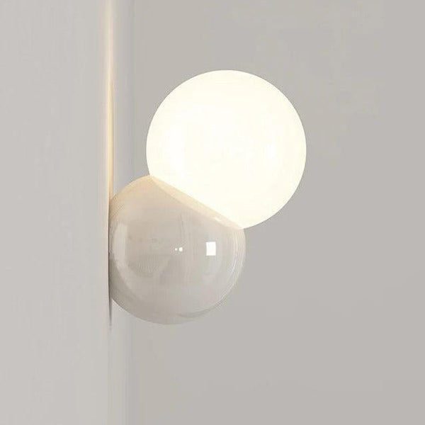 Nordic Bubble Wall Light – Modern Glass Sconce with Soft Glow for Bedrooms and Living Spaces