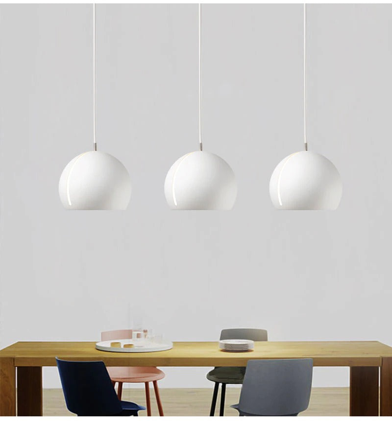 Nordic Modern Pendant Light – Sleek and Minimalist Dining Room Lamp