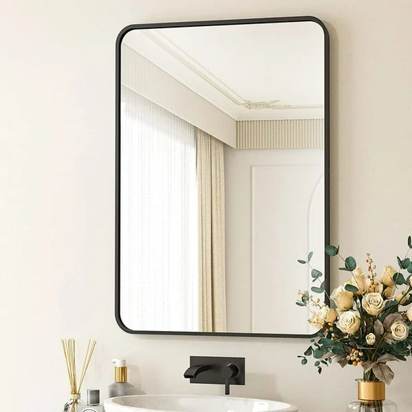 Rounded Corners Wall Mirror