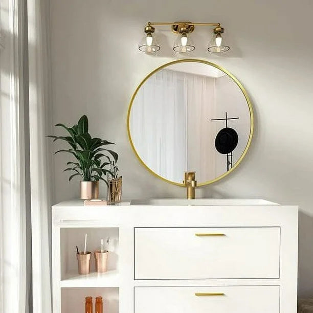 Round Wall Mounted Bathroom Mirror