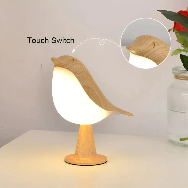 Bird Lamp Lumina – Touch-Control LED Light with Aromatherapy Diffuser