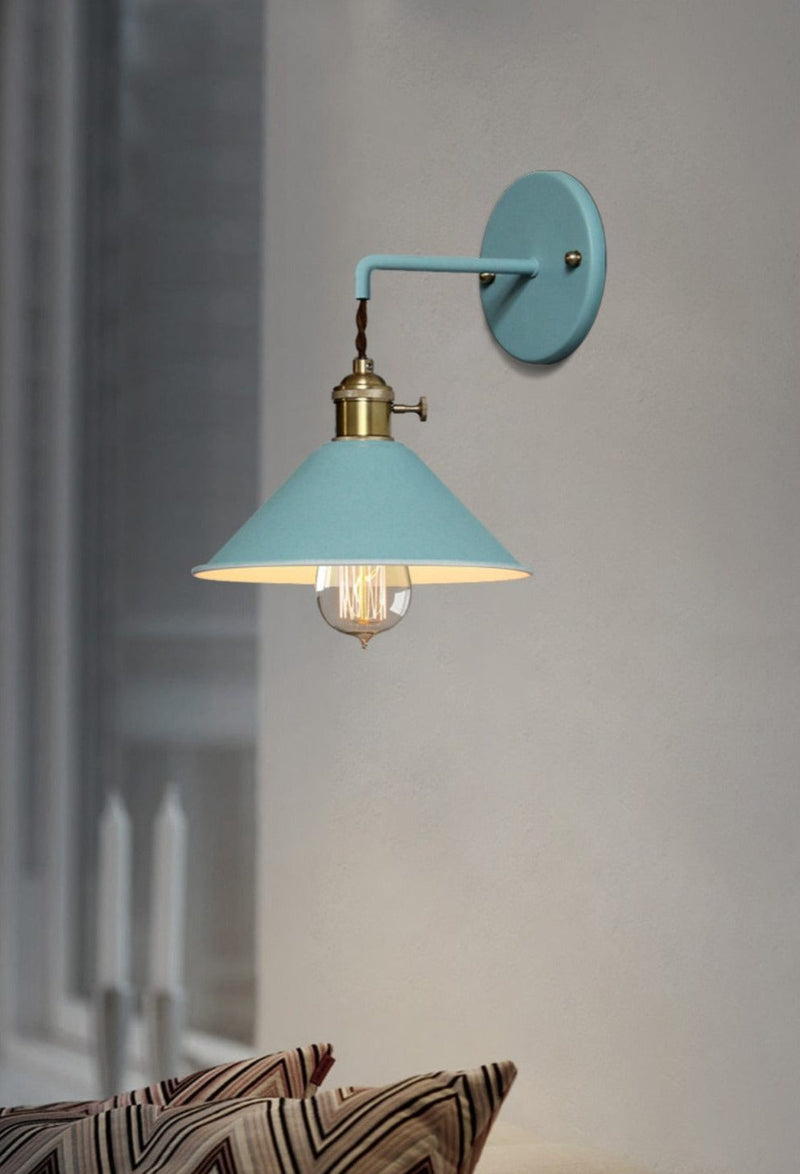 Colourful Retro Wall Sconce Lamps – Vintage-Inspired Adjustable Wall Lighting