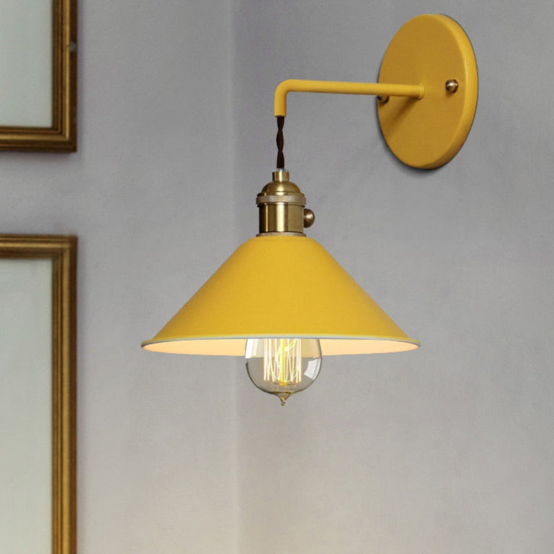 Colourful Retro Wall Sconce Lamps – Vintage-Inspired Adjustable Wall Lighting