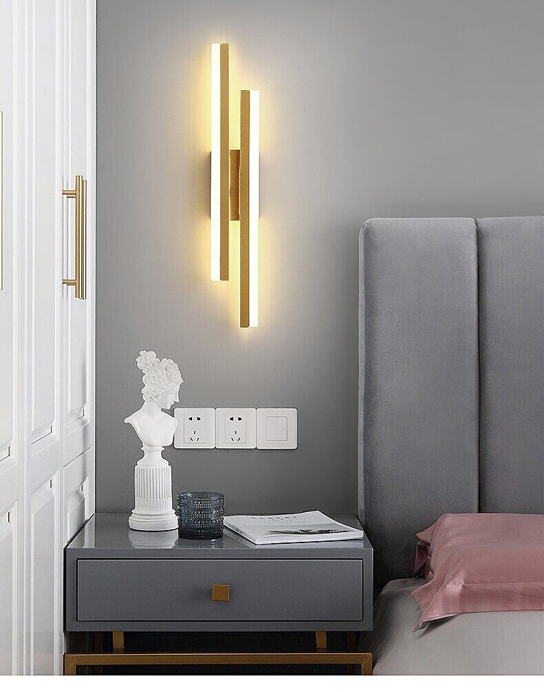 Modern Minimalist LED Wall Lamp – Sleek Indoor Strip Light for Stylish Interiors