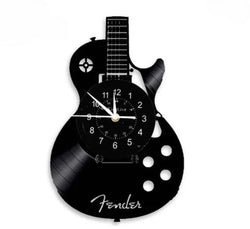 Guitar Legend LED Wall Clock Unique Musical Decor for Home and Studio