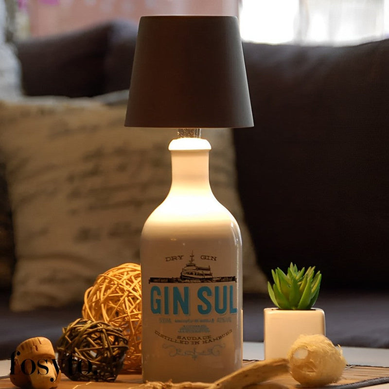 Bottlelight - Rechargeable LED Bottle Lamp for Stylish Home Décor