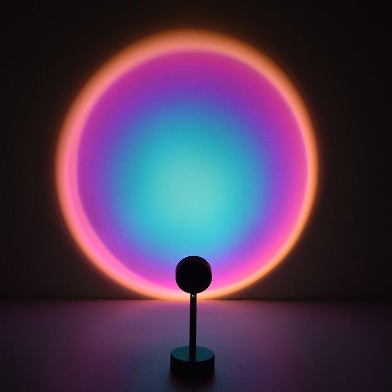 Adjustable Sunset Lamp Projector – Create Relaxing and Vibrant Atmospheres for Any Space