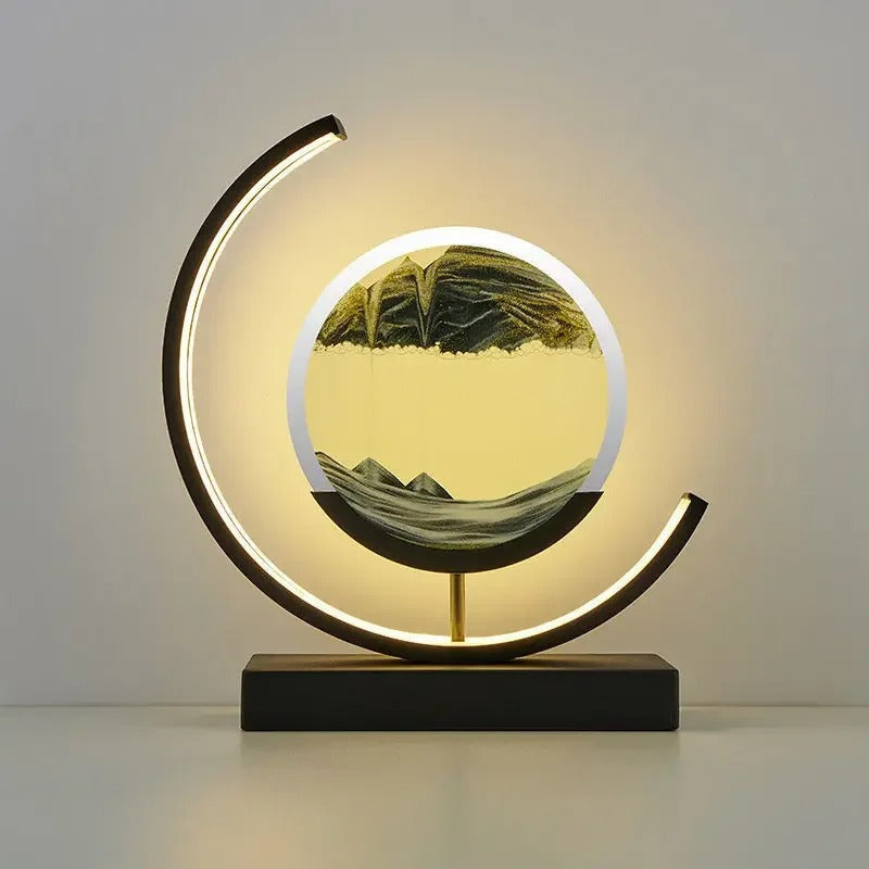 LED Sand Art Lamp – Mesmerising Modern Decorative Lighting