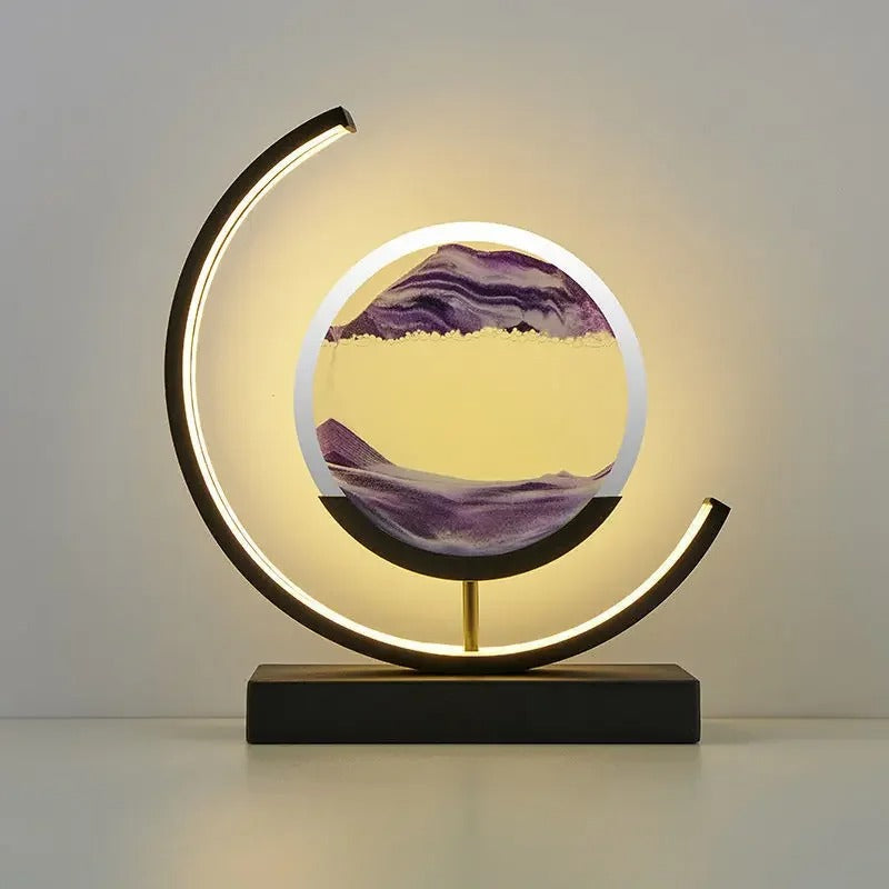 LED Sand Art Lamp – Mesmerising Modern Decorative Lighting