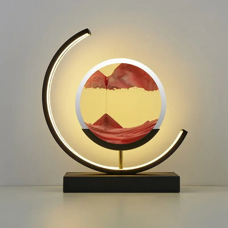 LED Sand Art Lamp – Mesmerising Modern Decorative Lighting