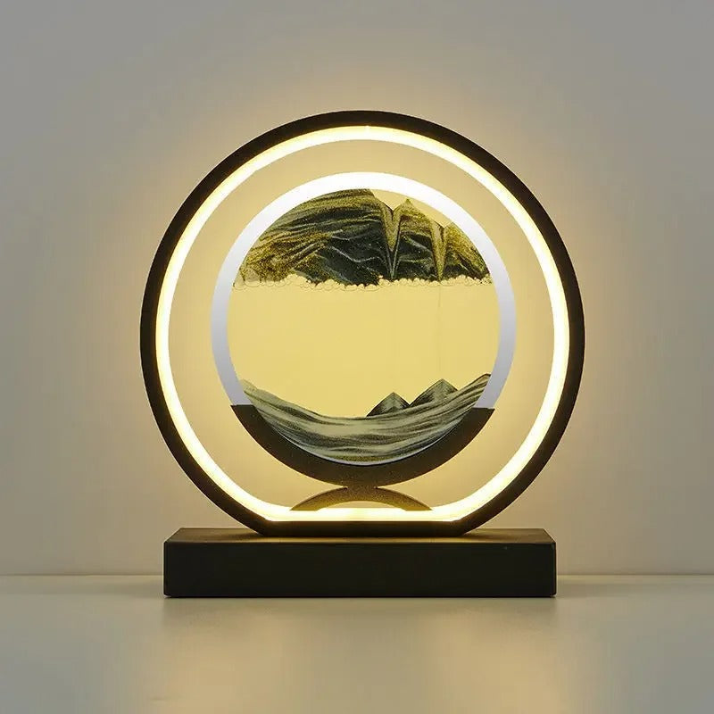 LED Sand Art Lamp – Mesmerising Modern Decorative Lighting