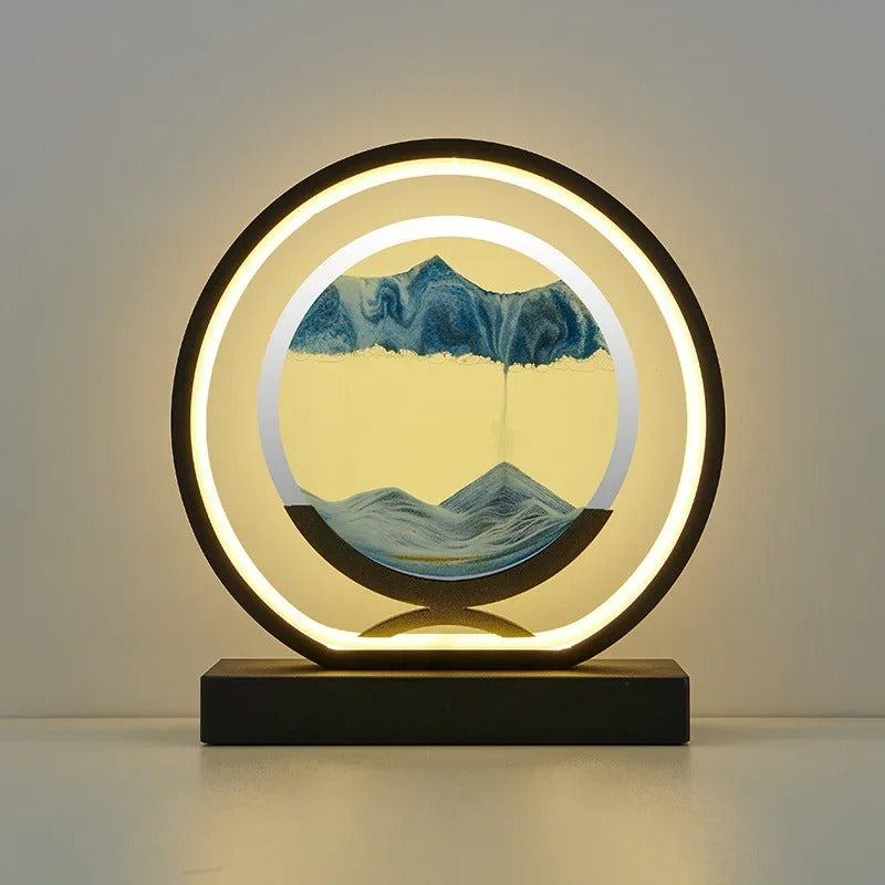 LED Sand Art Lamp – Mesmerising Modern Decorative Lighting