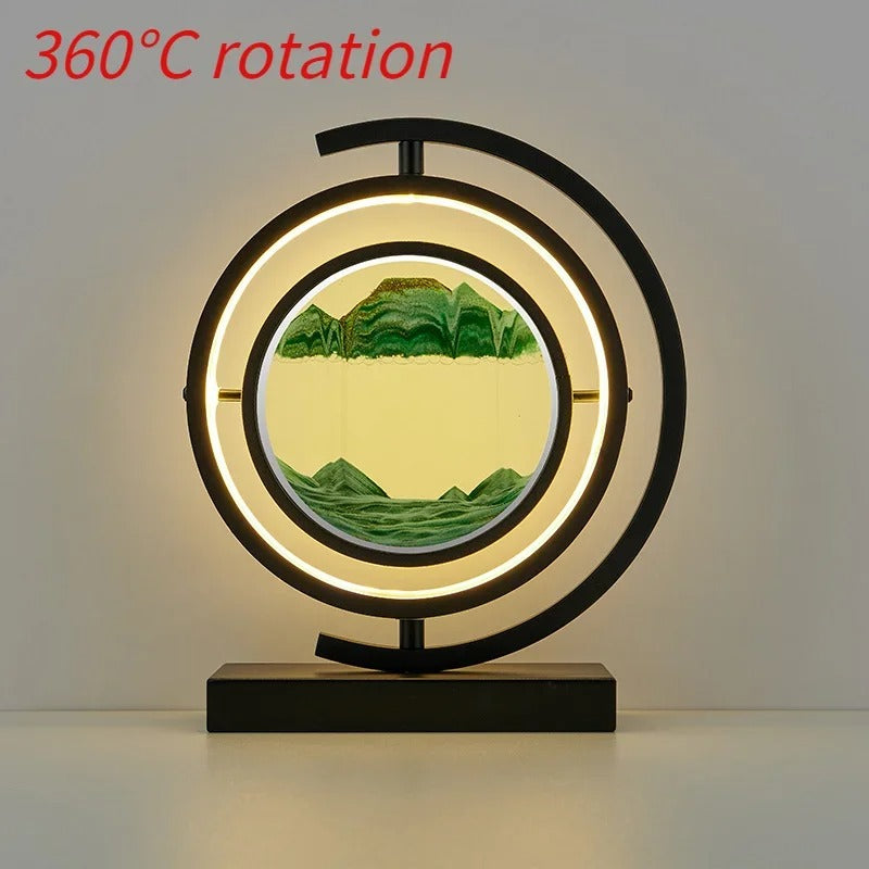 LED Sand Art Lamp – Mesmerising Modern Decorative Lighting