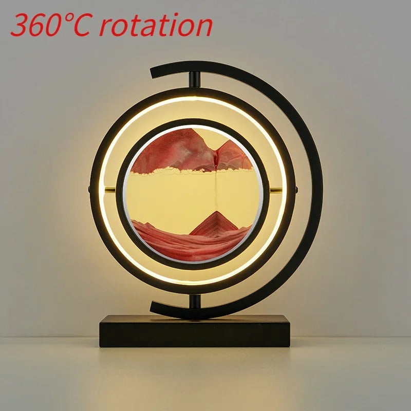 LED Sand Art Lamp – Mesmerising Modern Decorative Lighting