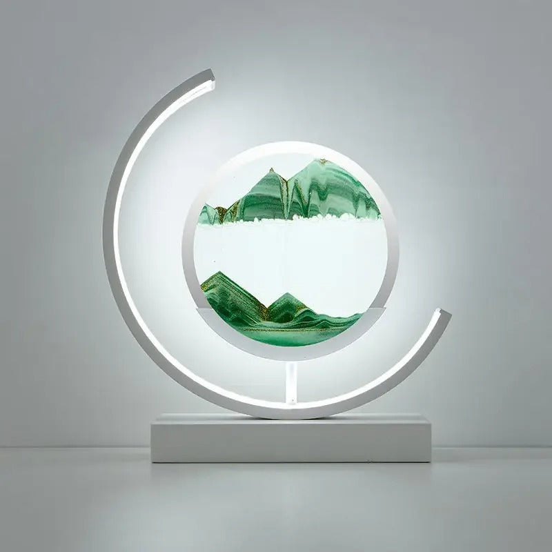 LED Sand Art Lamp – Mesmerising Modern Decorative Lighting