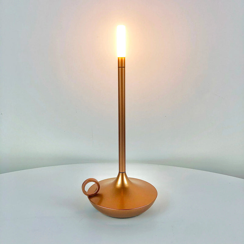 Modern USB Rechargeable LED Table Lamp – Minimalist Aladdin Style