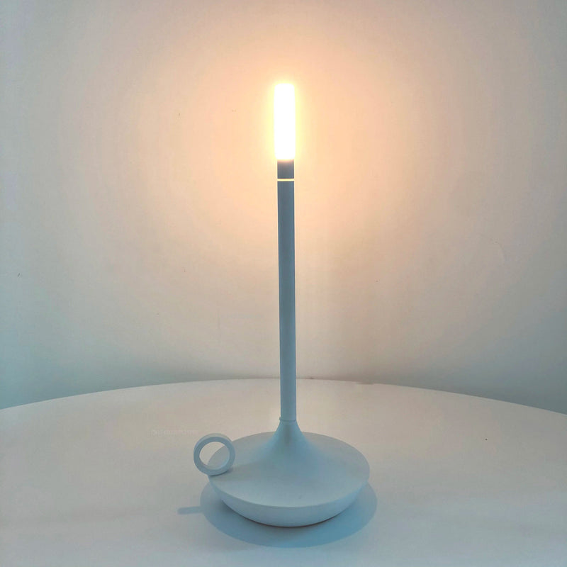 Modern USB Rechargeable LED Table Lamp – Minimalist Aladdin Style