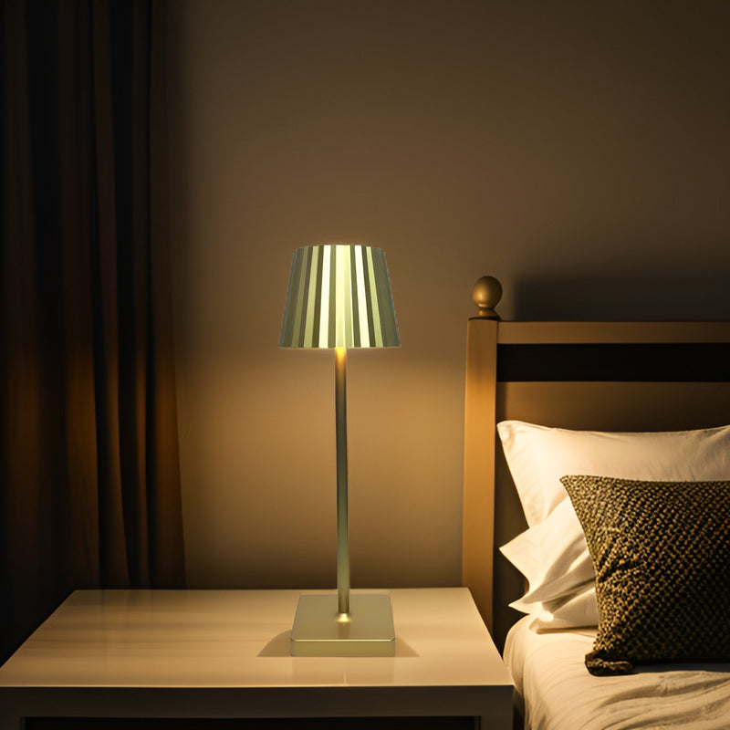 Dimmable Touch Table Lamp – Rechargeable and Waterproof – Modern Design for Indoor and Outdoor Use