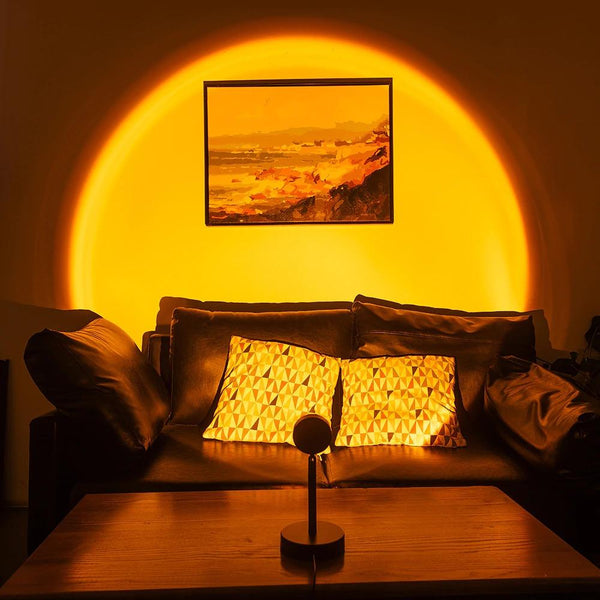 Adjustable Sunset Lamp Projector – Create Relaxing and Vibrant Atmospheres for Any Space